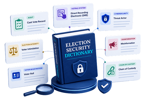 Election Security Glossary illustration